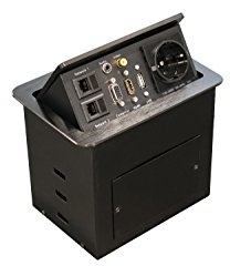 Equip 333341 Schnittstellen-Hub Schwarz - Schnittstellen-Hubs (USB 2.0, Schwarz, AC, 100-240 V, 10 A, 50/60 Hz)