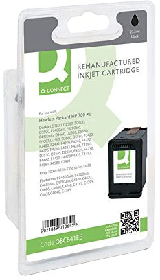 Q-Connect HP 300XL Remanufactured Black Inkjet Cartridge High Yield