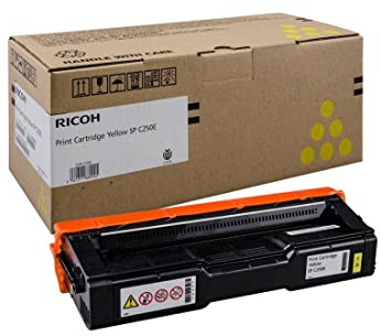 RICOH SPC250E Toner gelb Standardkapazität, u.a. fuer SP C250DN, SP C250SF