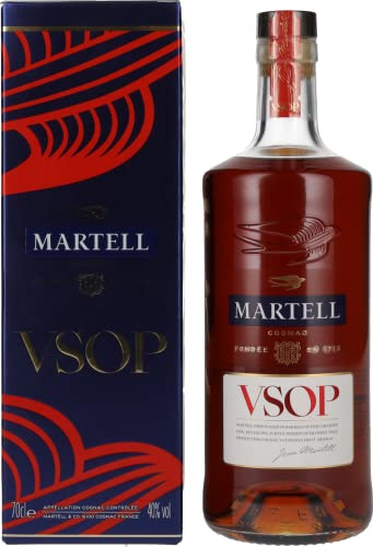 Martell V.S.O.P. Aged in Red Barrels 40% Vol. 0,7l in Geschenkbox