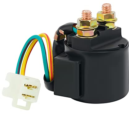 AHL Relais de solénoïde de démarreur pour YAMAHA WARRIOR 350 YFM350 1987-2004 ATV