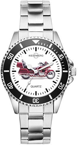 KIESENBERG Herrenuhr Armbanduhr Geschenk für Gold Wing 1500 Motorrad Biker Fan Analog Quartz Uhr 1801
