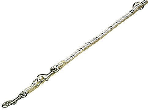 Nobby Führleine Tartan, beige L: 200 cm, B: 10 mm, 1 Stück