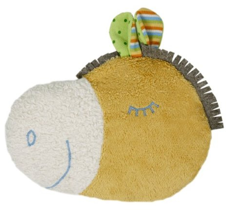 Efie Dinkel-Wärmekissen Pferd 34 × 22 cm – Bezug aus 100% Bio-Baumwolle (kbA), entnehmbares Dinkel-Inlett – GOTS-zertifiziert – natürliche Wärme & Kälte – handgefertigt in Deutschland