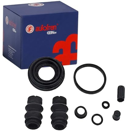 AUTOFREN SEINSA D41826 Bremssattel-Reparatursatz Hinten Kompatibel mit VW Golf 6 5K1 TOURAN 1T1, 1T2 Caddy III Kombi 2KB, 2KJ, 2CB, 2CJ, AUDI A3 Sportback 8PA, SKODA Octavia II Combi 1Z5