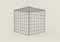 GABIONA Cesta para piedra (rectangular, malla de 5 x 5 cm, profundidad de 40 cm, cesta de cultivo tipo 3, cierre de espiral, galvanizada (40 x 40 x 40 cm)