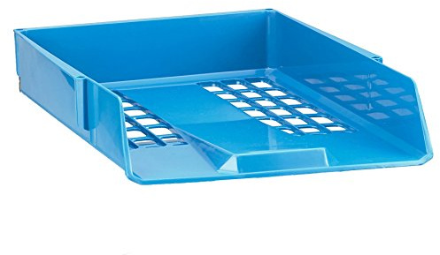 Avery 1132BLUE Basics Single Letter Tray/Intray, 278 x 70 x 390 mm - Blue