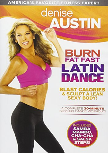 Denise Austin: Burn Fat Fast Latin Dance [DVD]