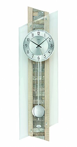 AMS Moderne Wanduhr mit Quarzwerk F5224Q