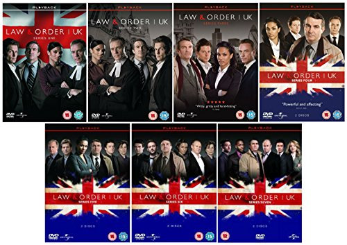 Law & Order: UK Series 1, 2, 3, 4, 5, 6, 7 Complete DVD Collection + Special Features: Interviews + Deleted Scenes