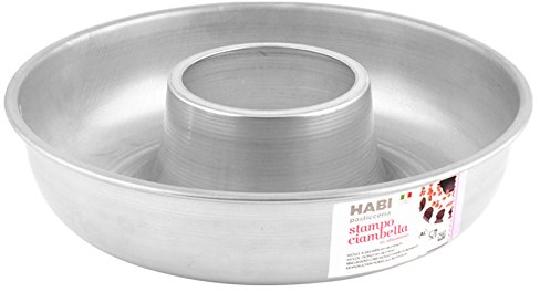 Habi Stampo Stampo per Ciambella, Alluminio, Grigio, 24 x 7 cm