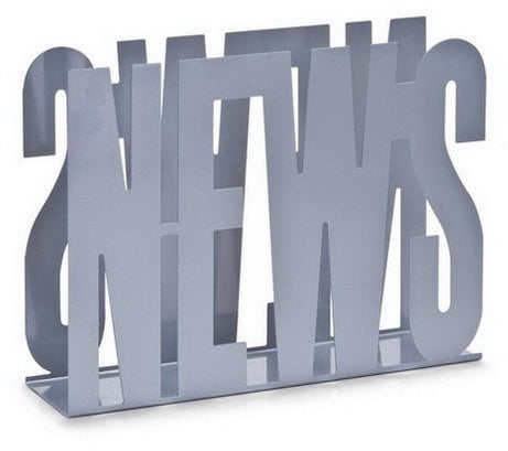 1x Zeitungsständer NEWS Ablage, Ständer