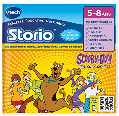 Vtech - 230805 - Storio 2 et générations suivantes - Jeu éducatif - Scooby Doo