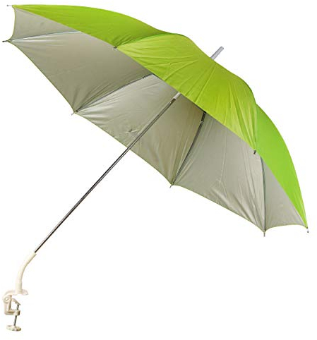 Parasol acoplable ProBeach para silla de exterior, verde