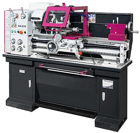 SOGI M4-910 Tornio parallelo 300 x 910 mm per metalli - scatola Semi-Norton - avanzamenti automatici