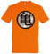 Urban Backwoods Orange Master Goku Vintage Herren T-Shirt Orange Größe L