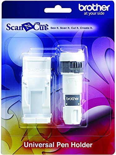 Brother ScanNCut Universal-Stifthalter CAUNIPHL1, für die Verwendung mit Spezialstiften und ScanNCut-Stiften, passend für eine Vielzahl von Stiften von 9,6-11,4 mm