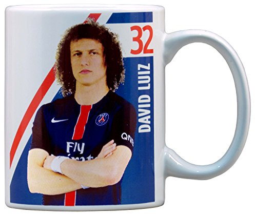 Paris Saint-Germain Mug PSG - David Luiz - Collection Officielle
