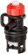 Trangia Accesorio para botella de combustible con válvula de seguridad, negro, grande