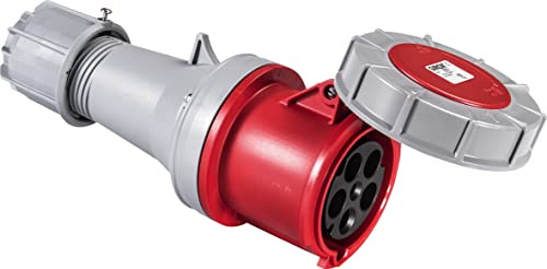 Sirox® CEE-Kupplung IP67, 5-polig, 400 V, 63 A, 6 h, mit vernickelten Kontakten, Industriesteckverbinder