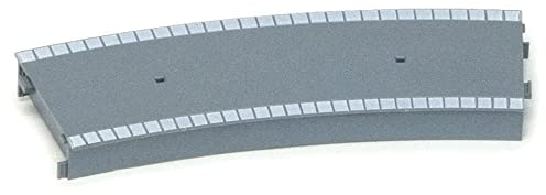 Hornby R462 OO Gauge Large Radius Curved Platform, Model Train Accessories for Adding Scenery, Dioramas, Woodland, Buildings and More to 00 Gauge Model Railway - 1:76 Scale