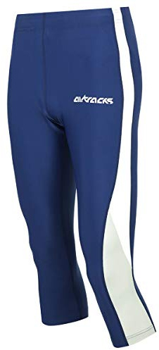 Airtracks Funktions Laufhose 3/4 Lang - Funktionshose - Running Tight - Atmungsaktiv - Kompression - Schnelltrocknend