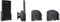 Brodit 511307 passiv universal Kfz-Halterung (Breite: 62-77mm, Dicke: 6-10mm) schwarz