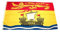 Flagge Fahne Kanada - New Brunswick 90 x 150 cm FLAGGENMAE®