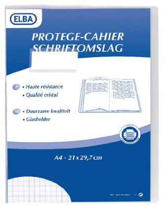 Elba 400019976 Heftschoner, DIN A4, glatt, transparent-farblos