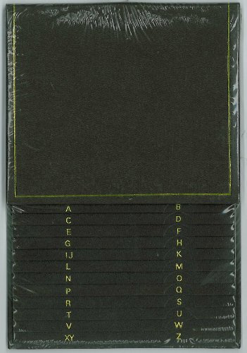 Telefonregister schwarz
