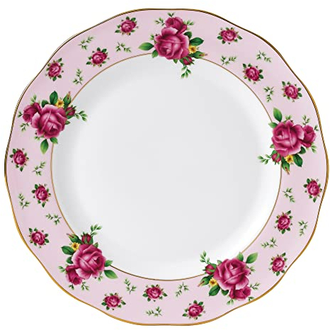 Royal Albert New Country Rose Rosa Vintage Dinner Plate 27 centimetri
