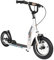 BIKESTAR Roller Kinderroller Tretroller Kickscooter mit Luftreifen für Jungen und Mädchen ab 6-7 Jahre | 12 Zoll Sport Kinder Scooter | Weiß | Risikofrei Testen