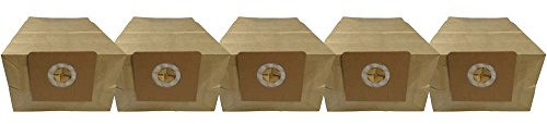 5 Industrie- Baustellen- Gewerbe- Heavy Papier Staubsaugerbeutel kompatibel für Kärcher 2501 /TE (K), 2501 TE, 6.904-143/6.904-076