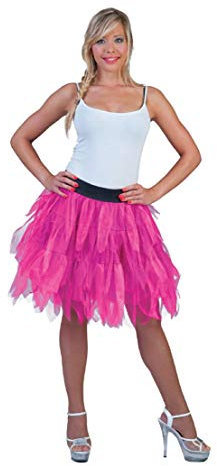 Gonna in tulle rosa fucsia travestimento danza ballo