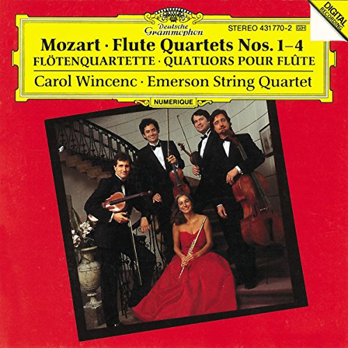 Mozart: Flute Quartets 1-4; Rondo in G major