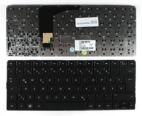 Keyboards4Laptops Alemán Negro Teclado de Repuesto para Ordenador portátil Compatible con HP Envy 13