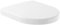 Villeroy & Boch 9 M66S101 Abattant de WC Compact à Ouverture Rapide avec charnières à Fermeture Souple
