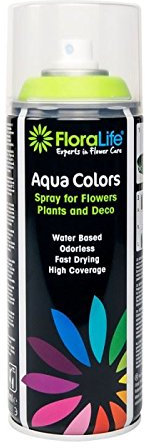 400ml Oasis Water Based Floralife® Aqua Color Spray Paint Yellow Green (3993)