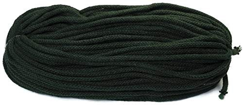 Baumwollkordel 6mm dick 50 Meter Lang Baumwollkordel dunkelgrün