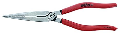 Wiha 32621 Long Nose Pliers with Cutters, 8-Inch