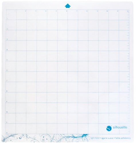 Silhouettes Silhouette CUT-MAT-12LT-3T leichtem Halt Schneidematte für Cameo, transparent, 12x12-inch