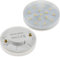 ChiliTec LED Lampe GX53 Sockel 3W 290lm - flaches Leuchtmittel Ø75x25mm - geeignet für Wandleuchten, Aussenleuchten, Bodeneinbauleuchten - Lichtfarbe 2700k / Warmweiß