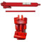 Martinetto idraulico da 8 T, doppia pompa TM/510085F