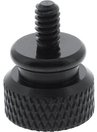 InLine Rändelschrauben (schwarz) für Gehäuse, 12mm, 10er Pack
