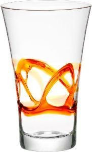 Verres ˆ Eau Ceralacca Orange Marque : Bormioli. Contenance : 38cl. Vendus par boite de 6 verres.