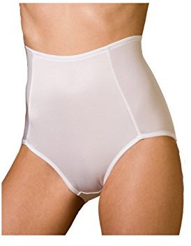 Camille Womens Two Pack White Full Support Shapewear Briefs
