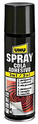 UHU Spray Adjesivo 3 en 1, 200ml