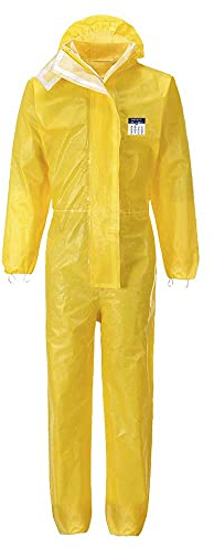 Portwest Combinaison BizTex microporeuse type 3/4/5/6, Couleur: Jaune, Taille: L, ST70YERL