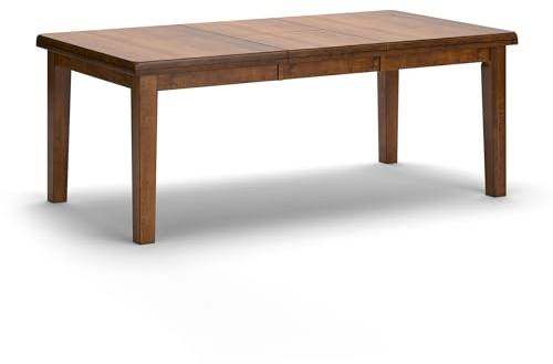 Signature Design by Ashley Ralene Wood Extendable Dining Table, Brown