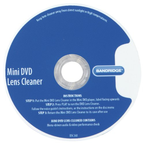 Bandridge Voice Guided Mini DVD Lens Cleaner